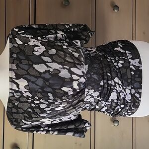 Moa Moa Snake Print Top Made In The USA